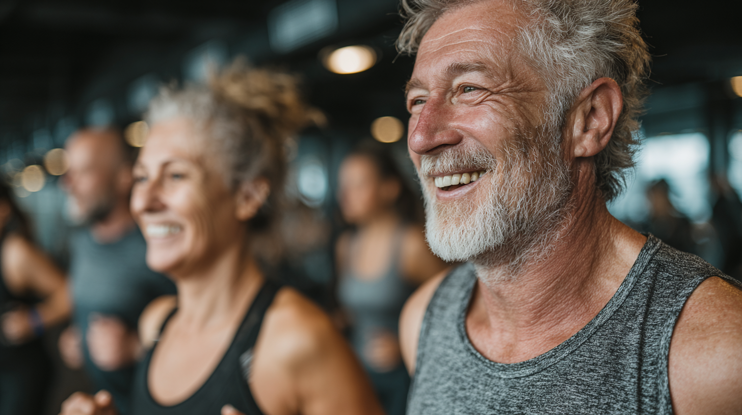 Професійні тренери працюють з клієнтами старшого віку