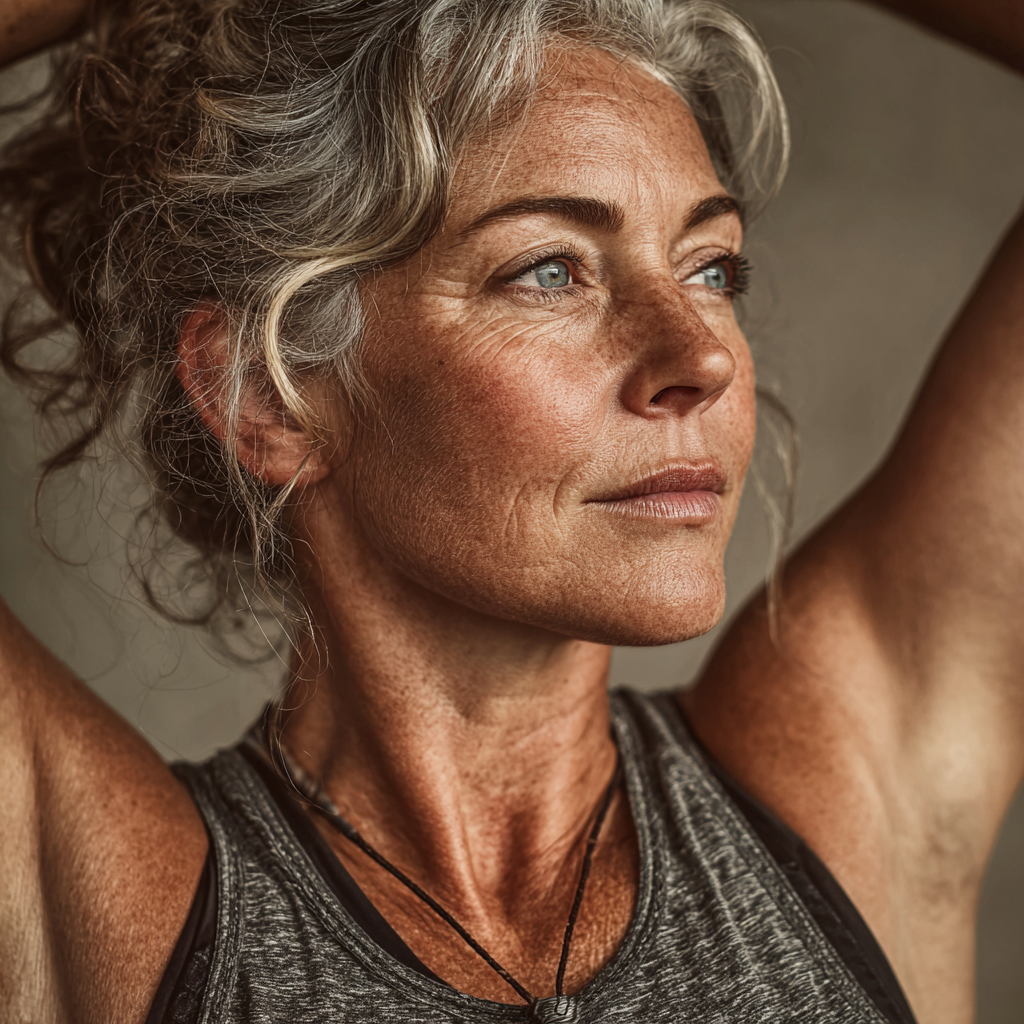 Експерт з фітнесу демонструє вправи для старших людей